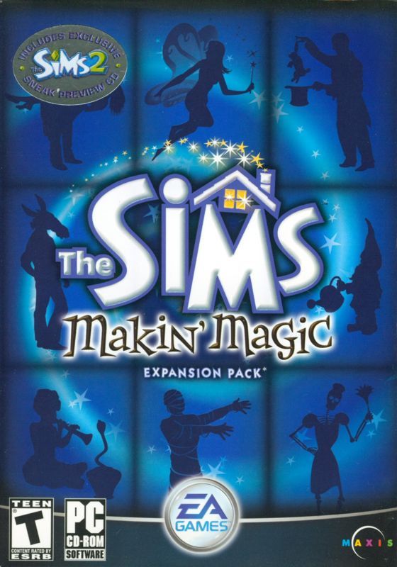 Game cover: The Sims: Makin' Magic