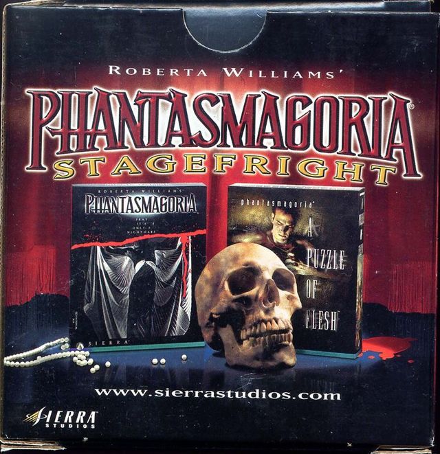 Game cover: Phantasmagoria: Stagefright