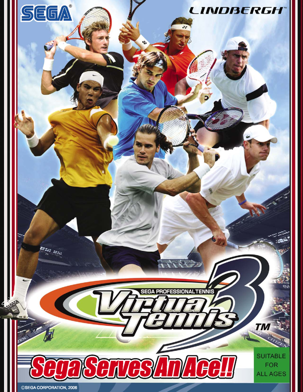 Game cover: Virtua Tennis 3