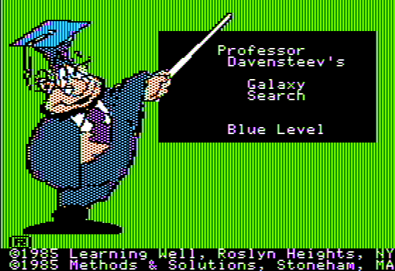 Game cover: Galaxy Search