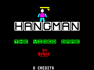 Game cover: Hangman: The Video Game