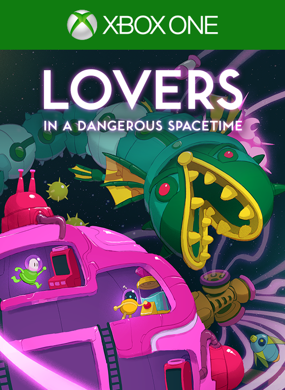 Game cover: Lovers in a Dangerous Spacetime