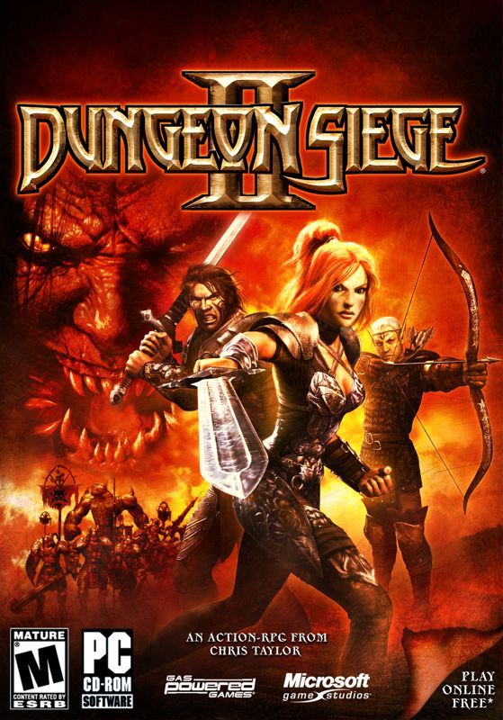 Game cover: Dungeon Siege II