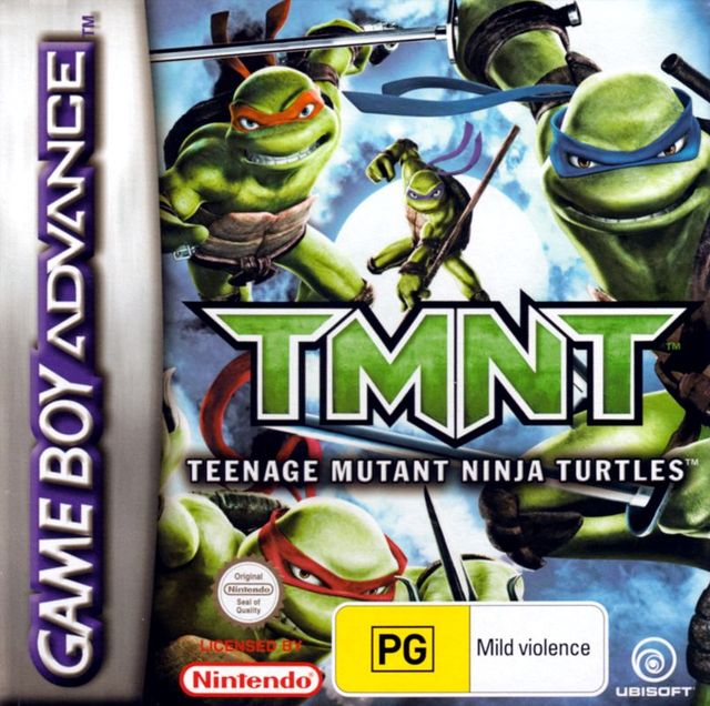 Game cover: TMNT