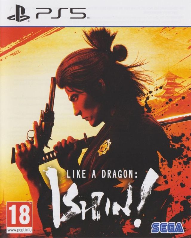 Game cover: Like a Dragon: Ishin!