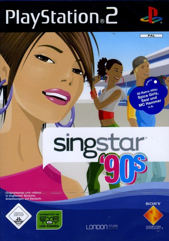 Game cover: SingStar: '90s
