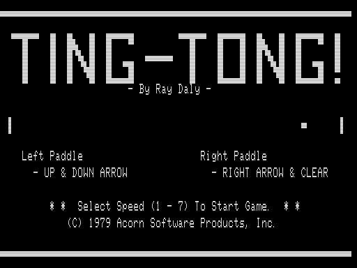 Game cover: Ting-Tong!