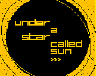 Game cover: Under a Star Called Sun
