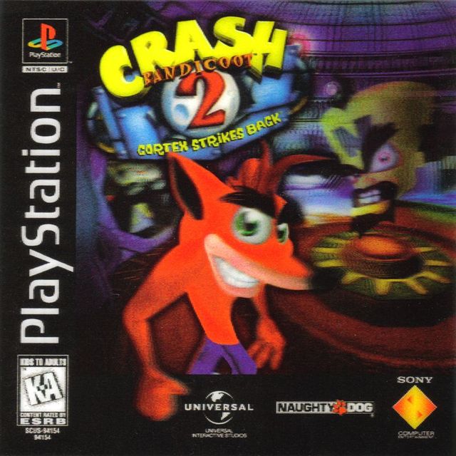 Game cover: Crash Bandicoot 2: Cortex Strikes Back