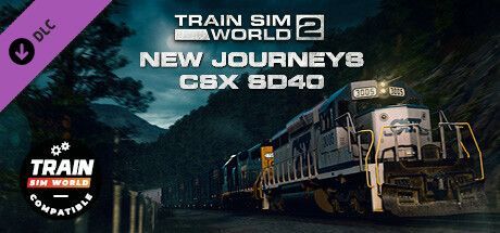 Game cover: Train Sim World 2: New Journeys - CSX SD40