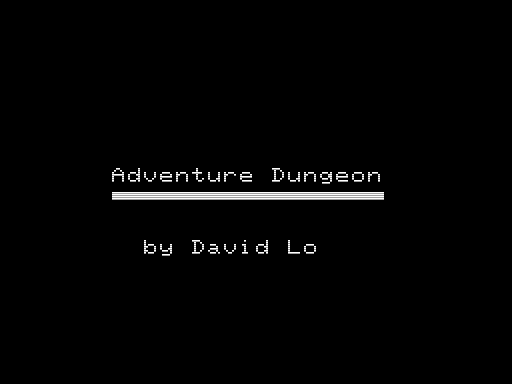 Game cover: Adventure Dungeon