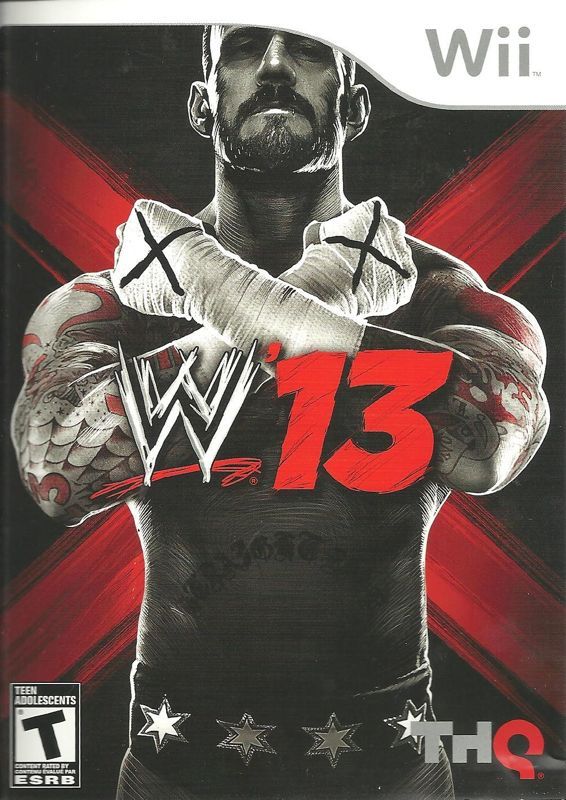 Game cover: WWE '13