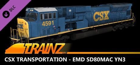 Game cover: Trainz 2022: CSX Transportation - EMD SD80MAC YN3
