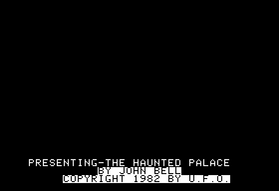 Game cover: The Haunted Palace