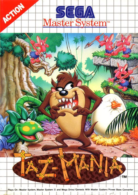 Game cover: Taz-Mania