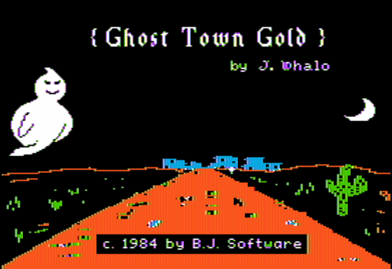 Game cover: Ghost Town Gold