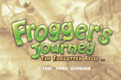 Game cover: Frogger's Journey: The Forgotten Relic