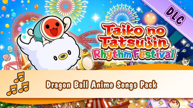Game cover: Taiko no Tatsujin: Rhythm Festival - Dragon Ball Anime Songs Pack