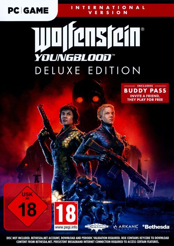 Game cover: Wolfenstein: Youngblood (Deluxe Edition)