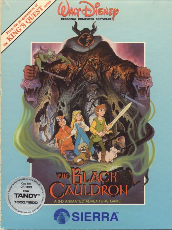 Game cover: The Black Cauldron