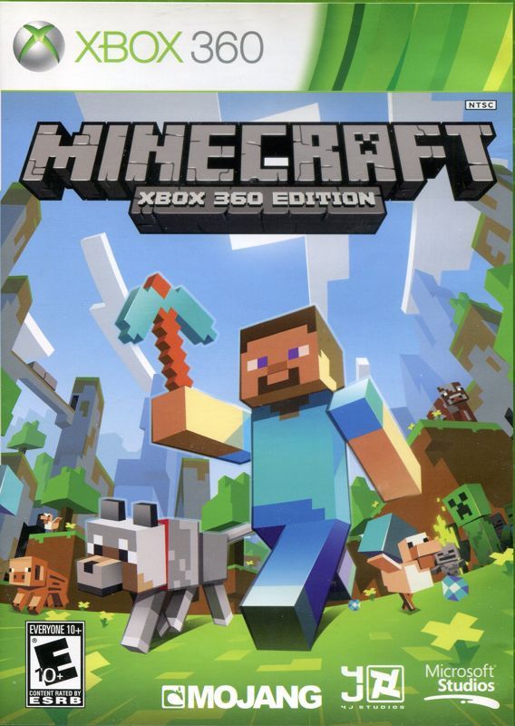 Game cover: Minecraft: Xbox 360 Edition