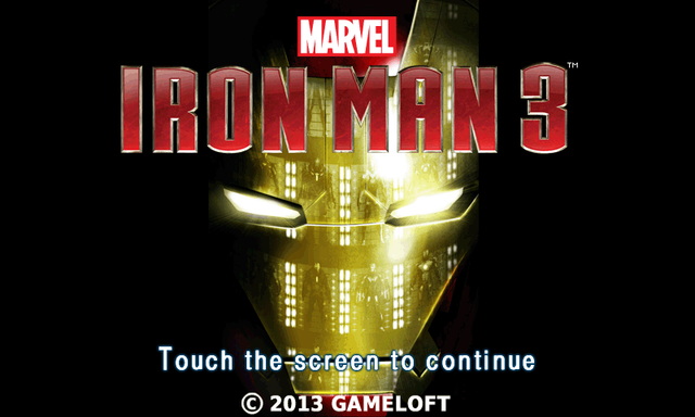 Game cover: Iron Man 3