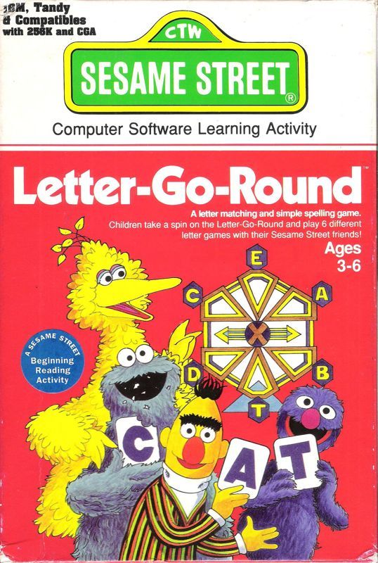 Game cover: Sesame Street: Letter-Go-Round