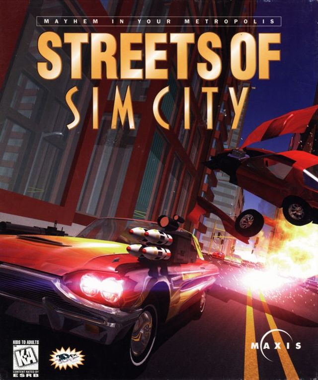Game cover: Streets of SimCity