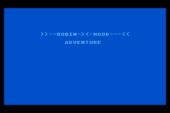 Game cover: Robin Hood Adventure