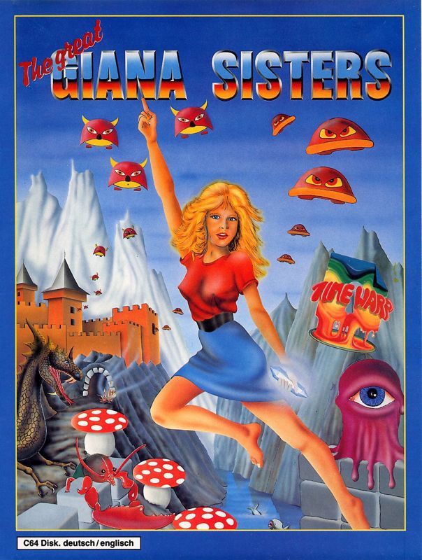 Game cover: The Great Giana Sisters