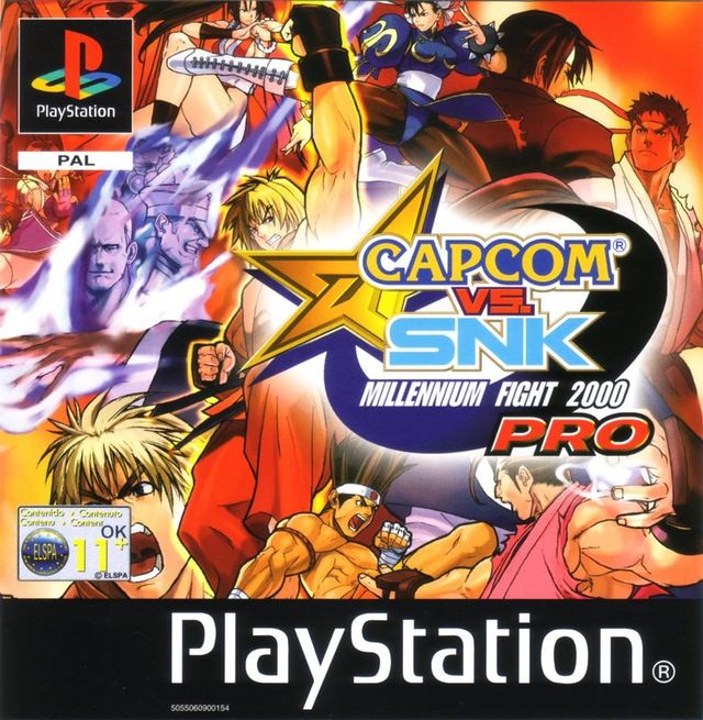 Game cover: Capcom vs. SNK Pro