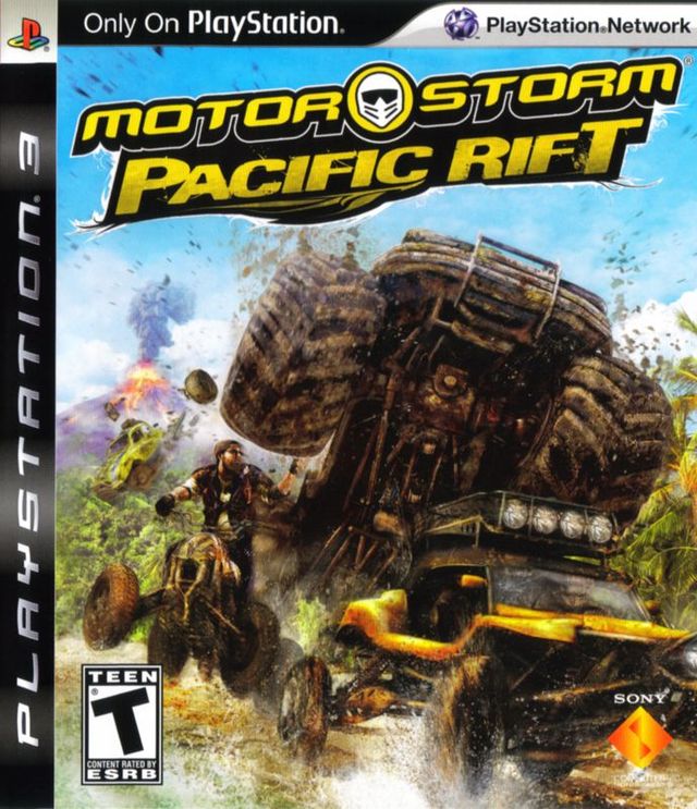 Game cover: MotorStorm: Pacific Rift