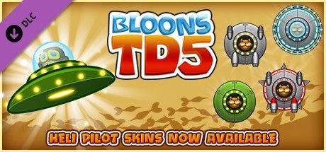 Game cover: Bloons TD 5: UFO Heli Pilot Skin