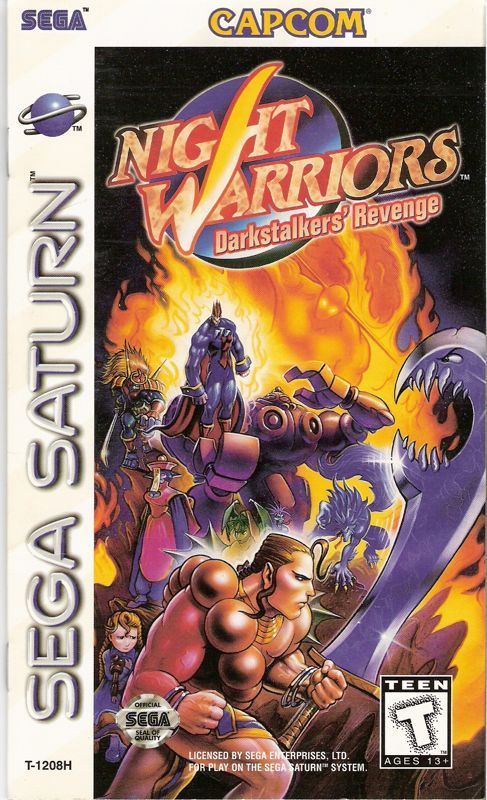 Game cover: Night Warriors: Darkstalkers' Revenge