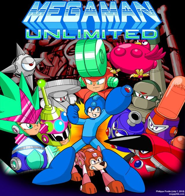 Game cover: Mega Man Unlimited