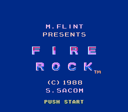 Game cover: Fire Rock
