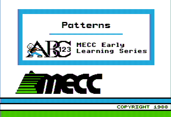 Game cover: Patterns
