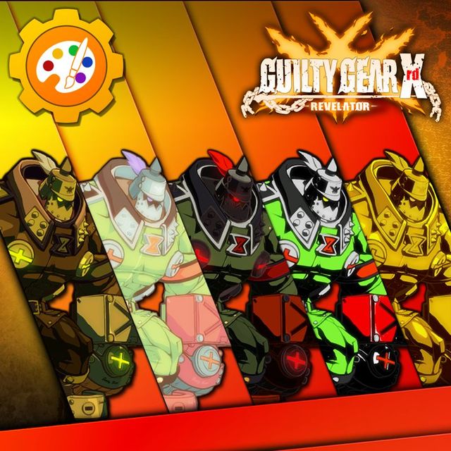 Game cover: Guilty Gear Xrd: -Revelator- - Character Colors: Potemkin