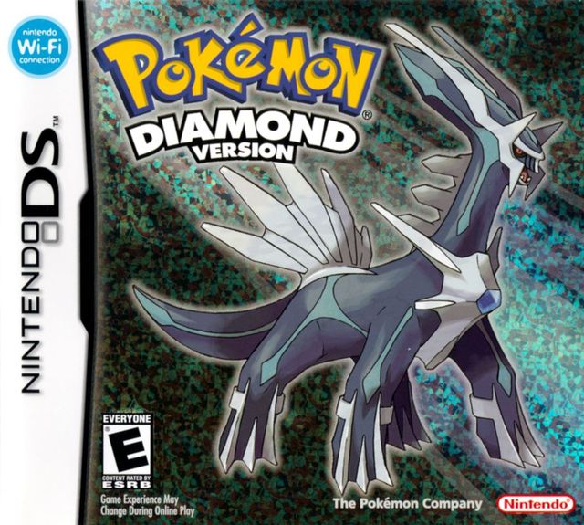 Game cover: Pokémon Diamond Version