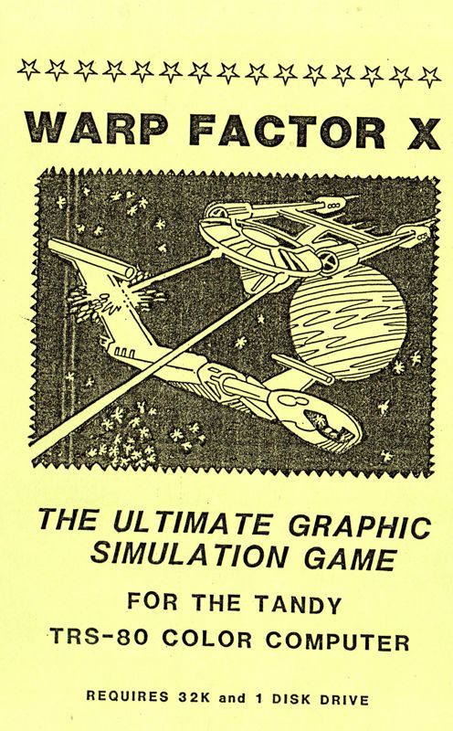 Game cover: Warp Factor X