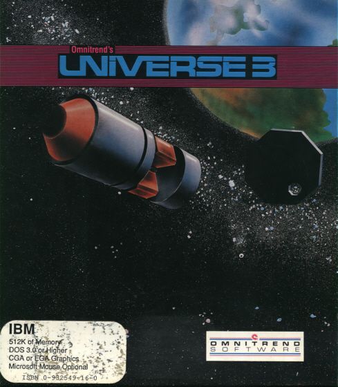 Game cover: Universe 3