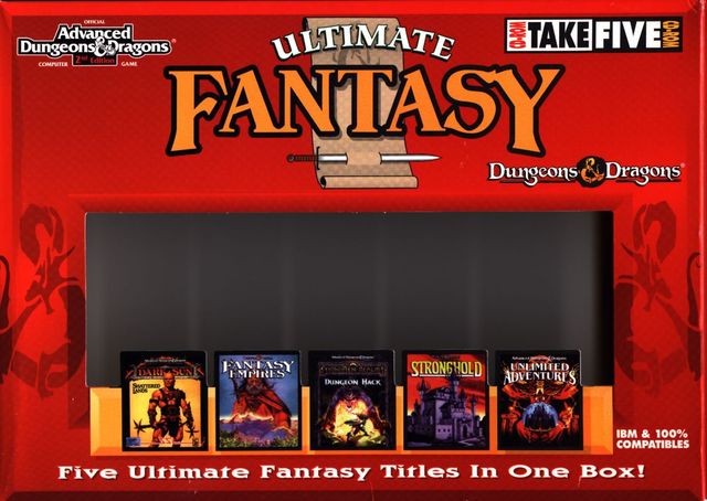 Game cover: Dungeons & Dragons Ultimate Fantasy
