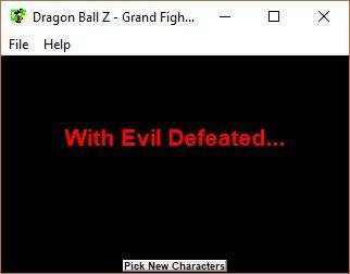 Game cover: Dragon Ball Z: The Grand Fighters