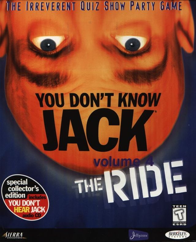 Game cover: You Don't Know Jack: Volume 4 - The Ride