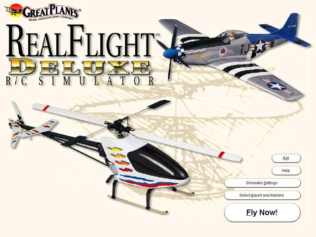 Game cover: Real Flight R/C Simulator Deluxe