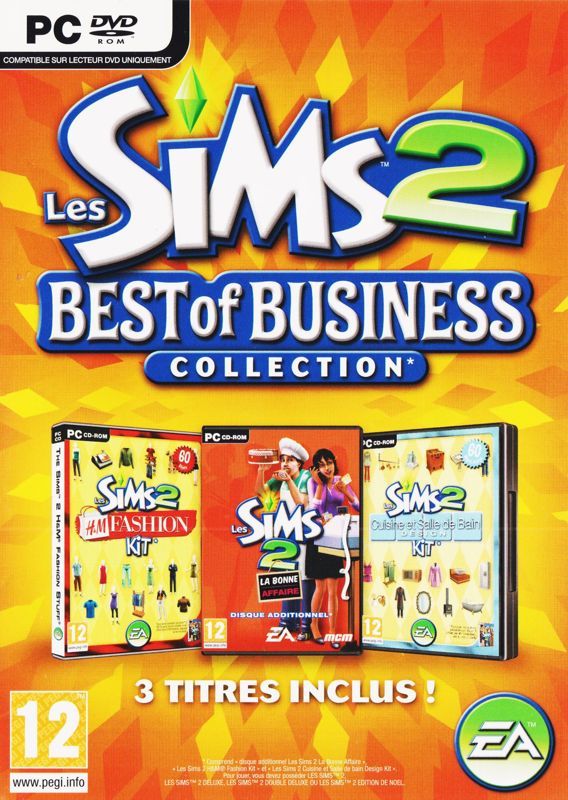 Game cover: The Sims 2: Best of Business Collection