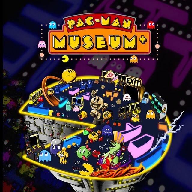 Game cover: Pac-Man Museum+