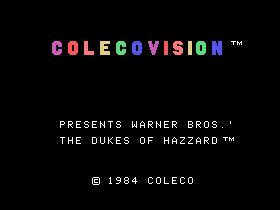 Game cover: The Dukes of Hazzard