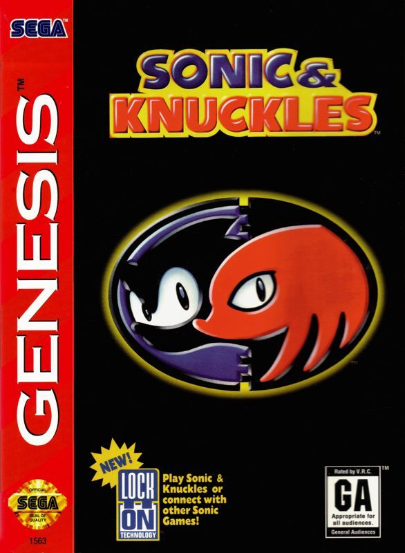 Game cover: Sonic & Knuckles