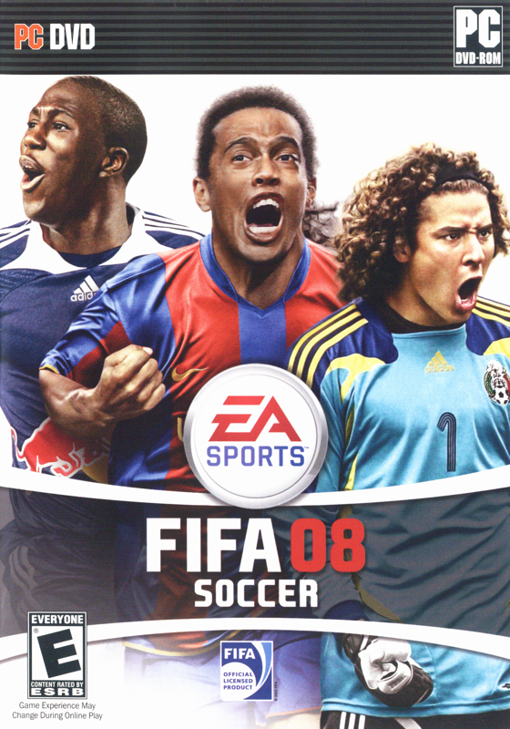 Game cover: FIFA Soccer 08